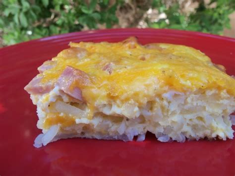 Eggs or lean protein and low carb vegetables. Low Fat Egg And Ham Breakfast Casserole Recipe - Food.com