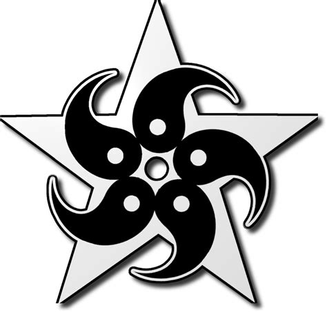 Download Hd Yin Yang Barnstar Yin Yang Star Symbol Transparent Png