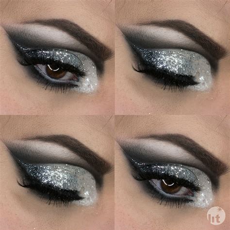 Dramatic Glitter Cut Crease And Underliner Rbeautyaddiction