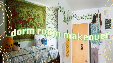 College Dorm Room Makeover Tour 🌺 Youtube