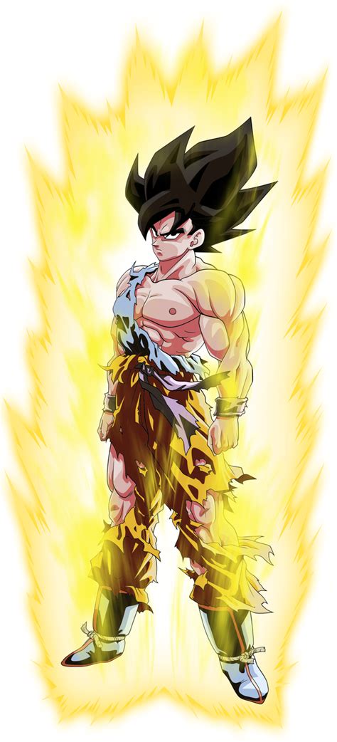 Goku Ssj Namek Pseudo Ssj Aura Palette By Benj San On Deviantart