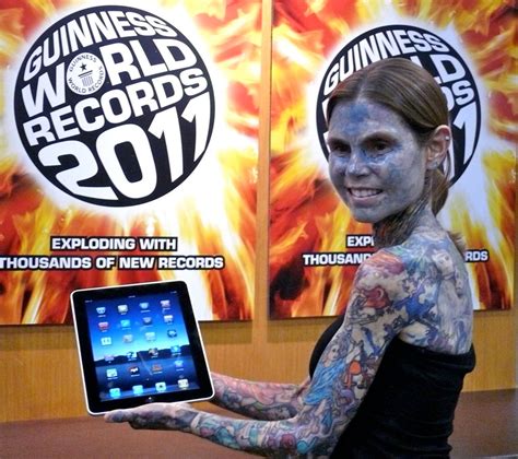 Julia Gnuse The Most Tattooed Woman According To The Guinn Flickr