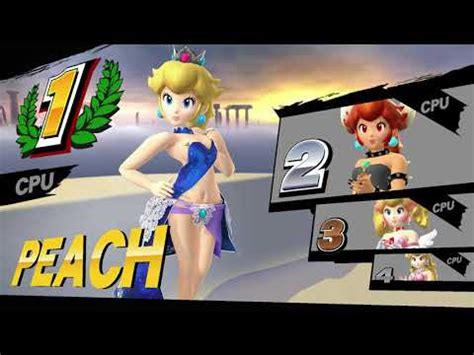 Smash Mods For Wii U Peach Battle YouTube
