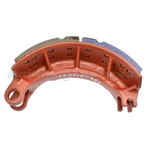 Ss Cast Heavy Duty X Cast Brake Shoe With High Performance Marathon Kvt Lining