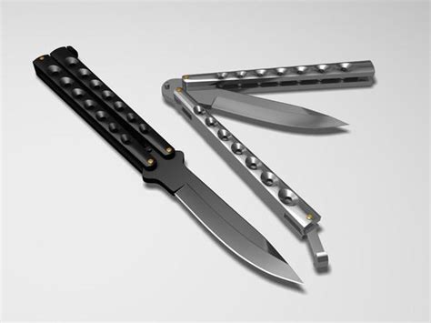 Balisongs or butterfly knives are mainly used for flipping but can be used for normal knife use. Sind wirklich alle Butterfly-Messer verboten? (Recht)