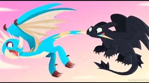 Toothless X Stormfly Rather Be Youtube Httyd Dragons How To Train