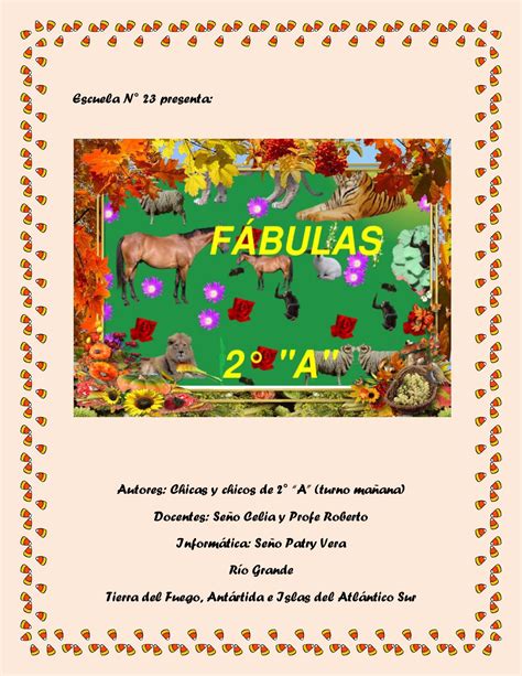 Fábulas By Escuelaoea Issuu