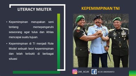 1. Kepemimpinan dalam Profesi Militer