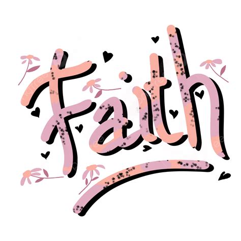 Faith Word Clipart Png Vector Psd And Clipart With Transparent