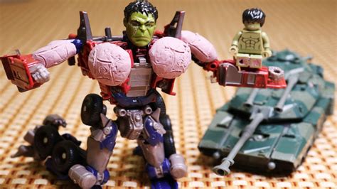 Transformers Movie Animation Nemesis Prime, Hulk Superhero & LEGO Robot