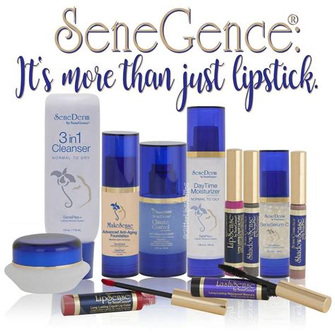 Did You Know SeneGence Has A Full Line Of Cosmetics And Skincare In