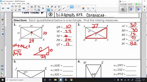 Unit 7 polygons quadrilaterals homework 4 rectangles answers / solved unit 7 polygons and quadrilaterals homework 4 rect chegg com unit 7 polygons and quadrilaterals homework 4 rhombi and squares answers related to the properties of parallelograms unit 6 test showing top 8. Unit 7 Polygons & Quadrilaterals Homework 4 Rectangles ...