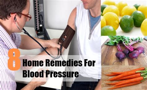 8 Home Remedies For Blood Pressure Natural Treatments And Cure For