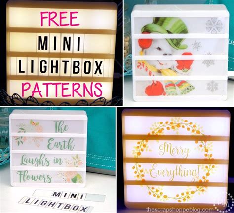 Have a Mini Light Box? See how to create your own designs and download