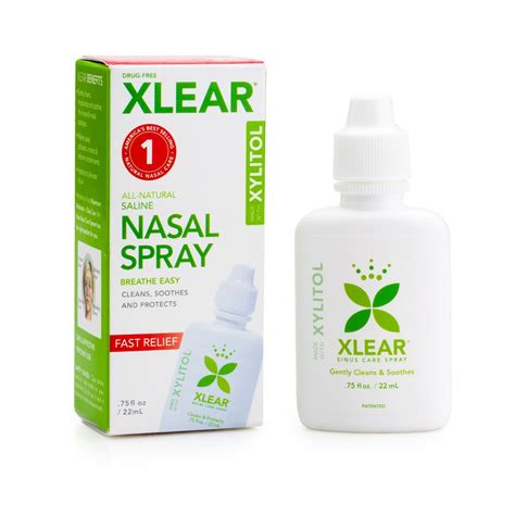 Xlear Xylitol And Saline Nasal Spray 22ml Bottle Xlear Nz