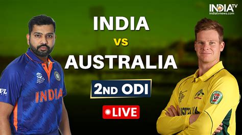 Ind Vs Aus 2nd Odi Highlights Australia Win By 10 Wickets India Tv