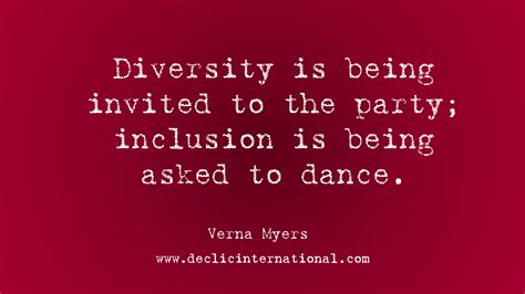 Diversity Is Being Invited To The Party Déclic International