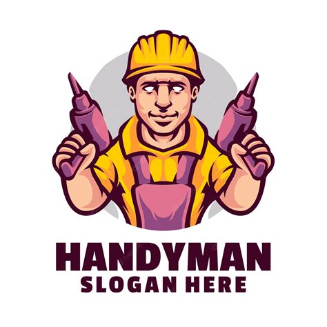 Premium Vector Handyman Logo Designs Vector