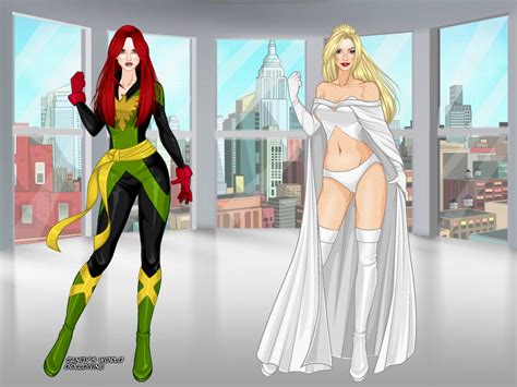 Jean Grey Vs Emma Frost Over Scott Summers By Arthur1711 On Deviantart