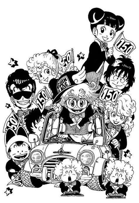 Akira Toriyamas Dr Slump Akira Manga Artist Manga Art