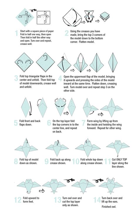 3d Origami Owl Instructions