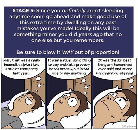 The 7 Stages Of Not Sleeping At Night Collegehumor Insomnia