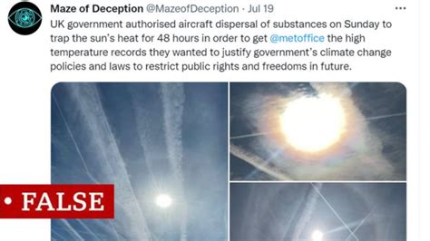 Chemtrails Whats The Truth Behind The Conspiracy Theory Bbc News