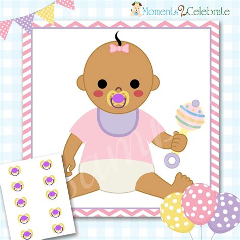 Pin The Pacifier Baby Shower Game Pacifier Baby Shower Games Etsy