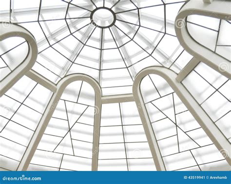 Abstract Glass Ceiling Stock Image Image Of Empty Metro 43519941