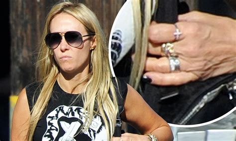 Tish Cyrus Steps Out With Wedding Ring Back On Despite Separation From Husband Billy Ray Daily