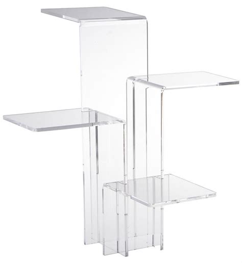 Pedestal Riser Acrylic Display Stand For Retail Stores