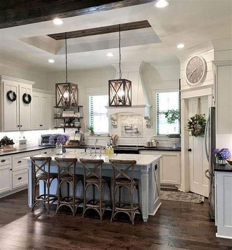 Find images of modern kitchen. Nice 20+ Beautiful Farmhouse Kitchen Décor And Remodel Ideas For You. #farmhouseKitchen ...