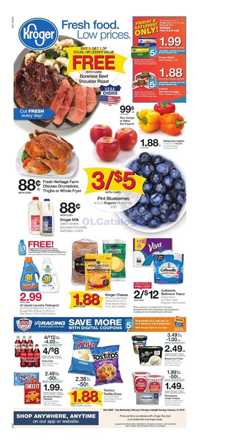 Schedule the delivery get your groceries in as little as an hour, or when you want them. Kroger Weekly Ad Valid Mar 25 - Mar 31, 2020 Sneak Peek ...