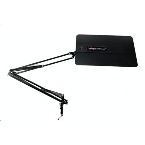 Are made of stranded galvanized steel wires. SuperVisor Light Shield - Clamp Mounted - Healthy Workstations