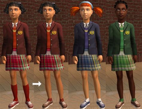 Mod The Sims Sims 2 Uniforms In Real Life