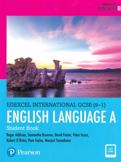 Pearson Edexcel International Gcse 9—1 English Language A Publisher