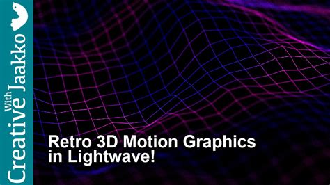 Retro Cg Animation In Lightwave Youtube