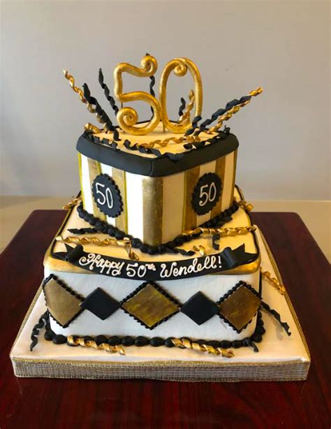 To satisfy their customers' hearts. Pin by Adrienne & Co. Bakery on 50th Birthday Cakes | 50th ...