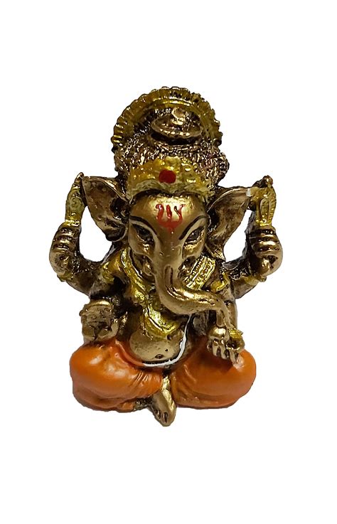Buy Lord Ganesha Car Dashboard Murti Ganesh Colored Idol Indian God
