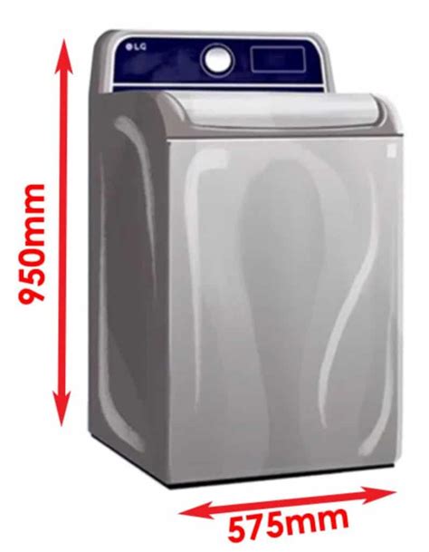 Washing Machine Sizes Dimensions Australia