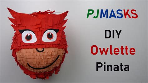 Pj Masks Owlette Pinata Diy Pinata Youtube