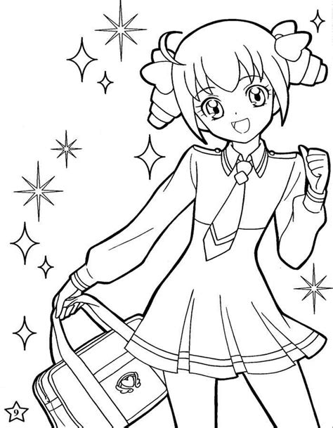 Anime is japanese animation, and what we present here are anime coloring pages. Anime coloring pages to download and print for free