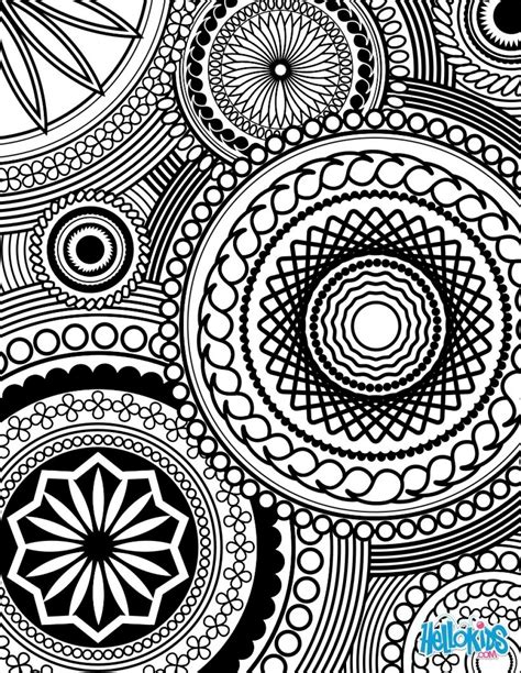Get This Cool Abstract Design Coloring Pages 86jh9