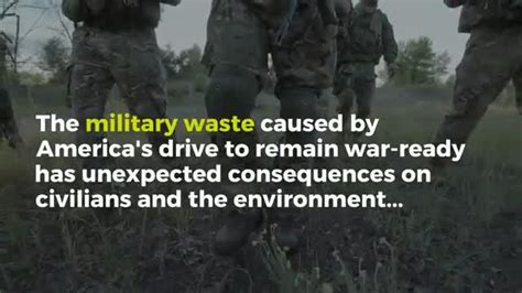 Military Waste Has Unexpected Consequences On Eurekalert