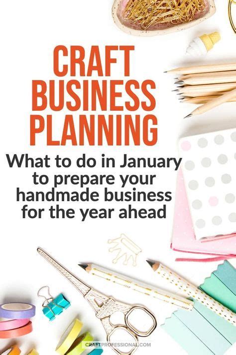 Create A Craft Business Plan For The Upcoming Year In 2020 Craft