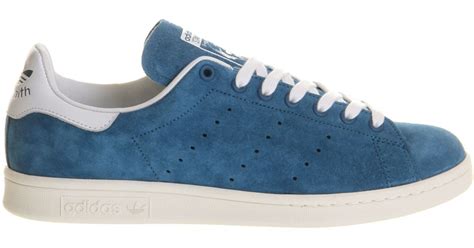 Adidas Stan Smith In Blue For Men Lyst