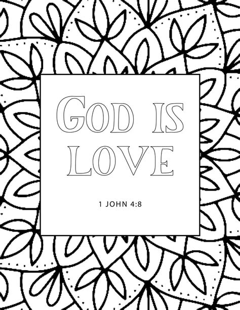 Bible Verse Coloring Pages Printable Images And Photos Finder