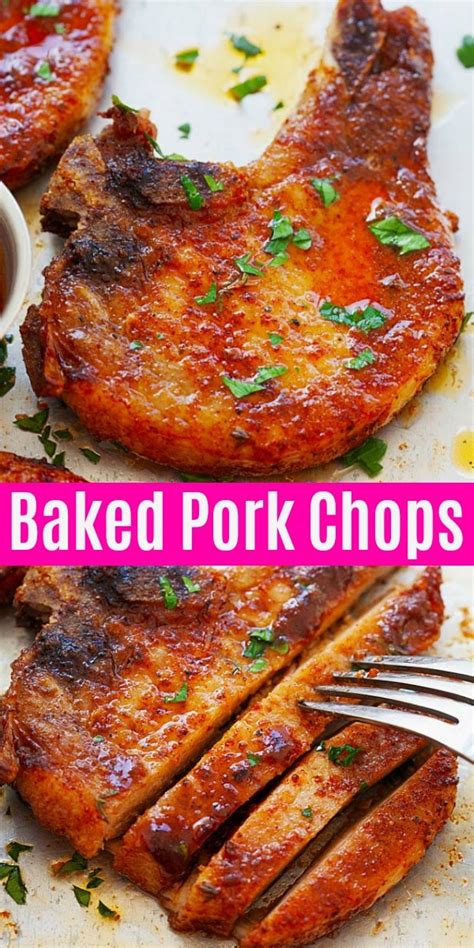 Baked Pork Chops Baked Pork Chop Recipes Rasa Malaysia