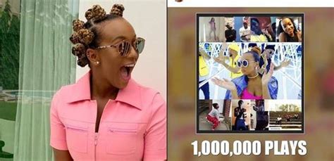 Dj Cuppy Celebrates As Her Song Werk Clinches One Million Plays Torizone