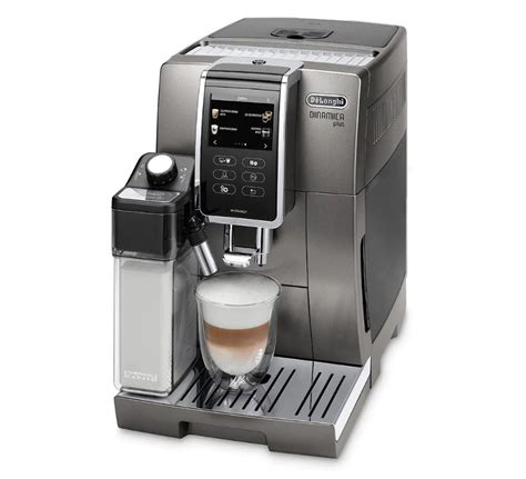 Delonghi dinamica with lattecrema automatic espresso machine. Machine espresso DELONGHI Dinamica Plus ECAM 370.95.T ...